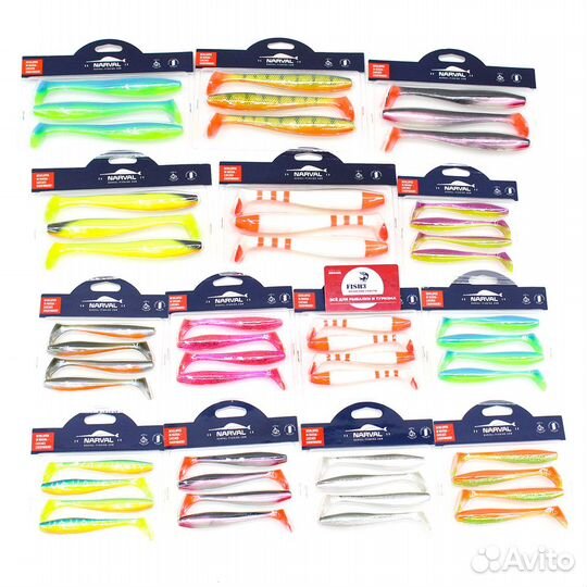 Силиконовые приманки Narval рыболовные крупные