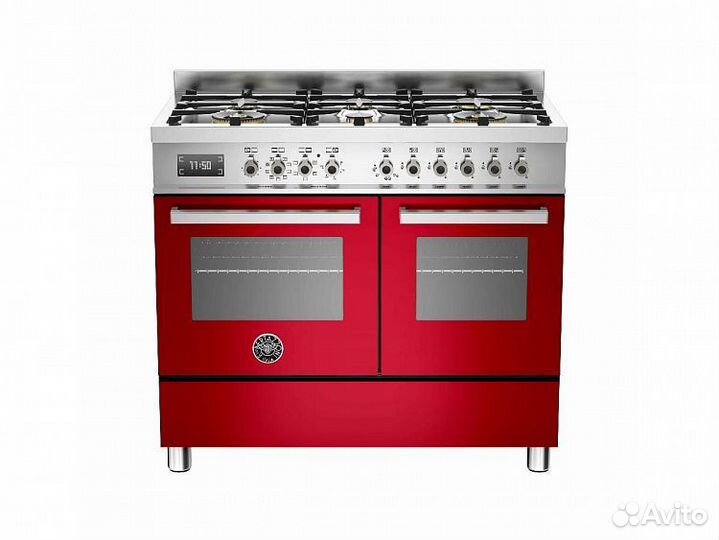 Варочный центр bertazzoni PRO1006mfedrot