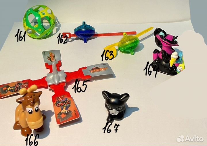 Игрушки из киндера