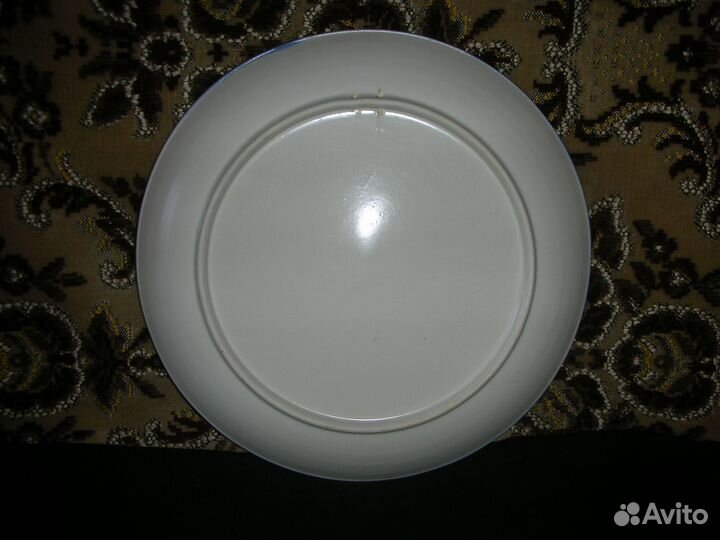 Тарелка настенная, фаянс, СССР