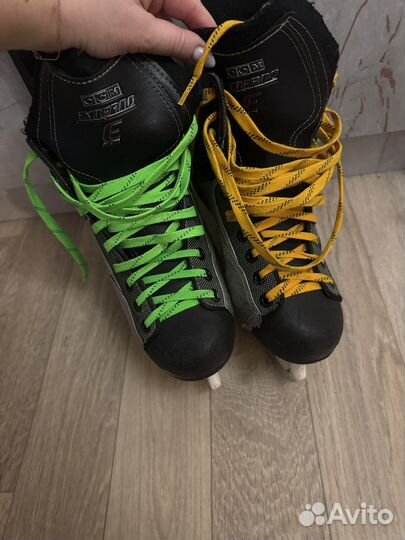 Коньки хоккейные ccm externo 28 см по стельке