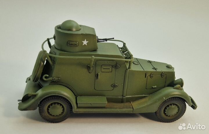 Сборная модель советского бронеавтомобиля ба-20