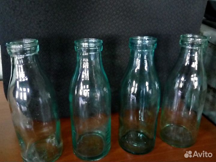 Бутылка из под молока рэтро