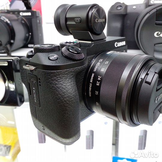 Canon EOS M6 Mark II + 15-45 IS STM + EVF(рст)