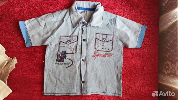 Рубашки для мальчика 98