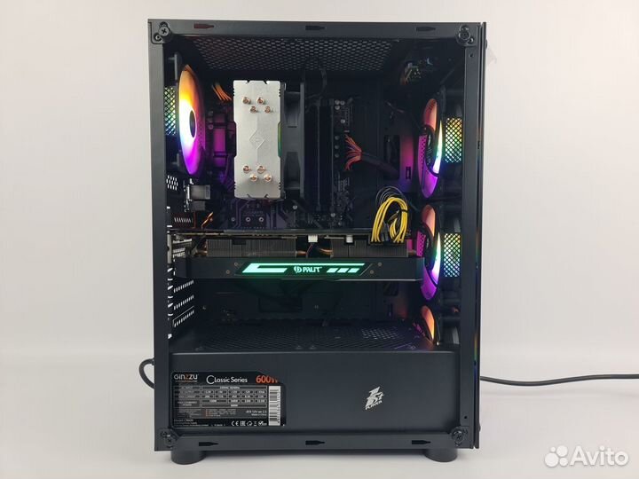 Игровая сборка Ryzen 5 2600 / GTX 1080 / Гарантия