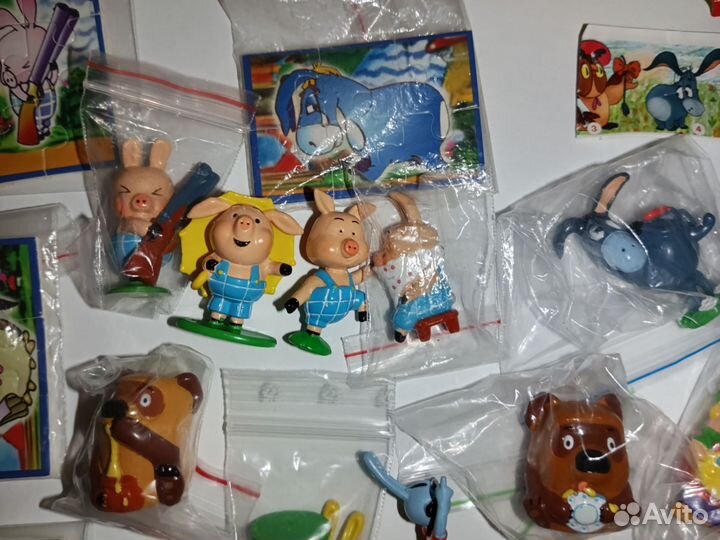 Винни Пух перевыпуск все варианты Ландрин Петрушка