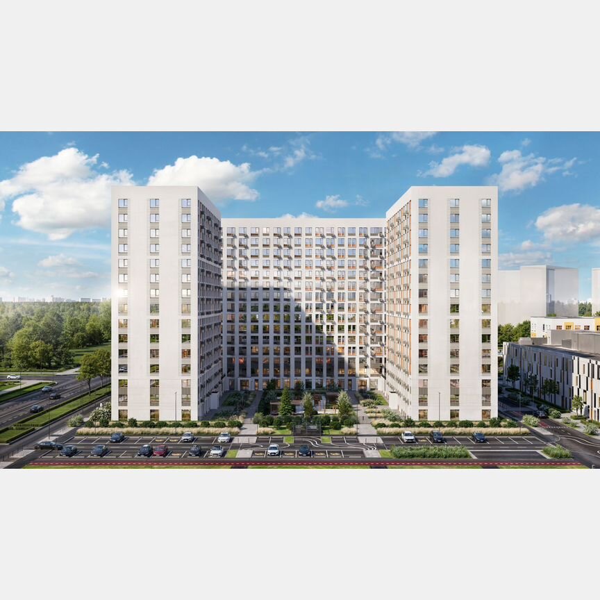 1-к. квартира, 38,1 м², 5/15 эт.