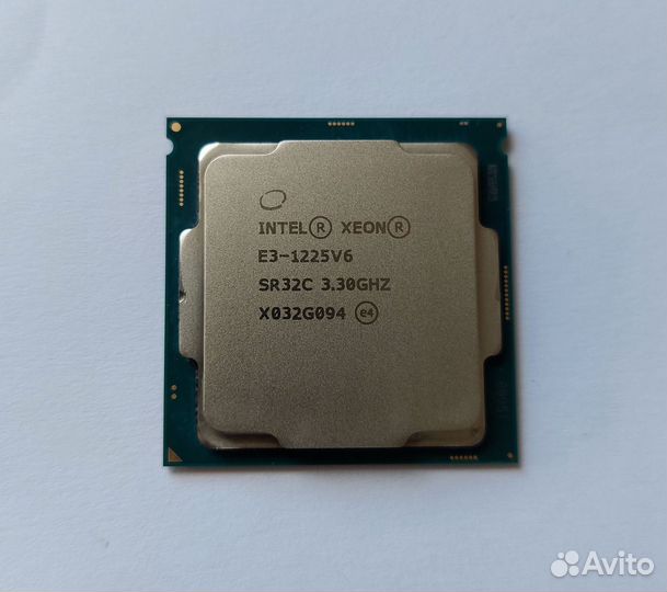 Intel Xeon E3-1225 v6