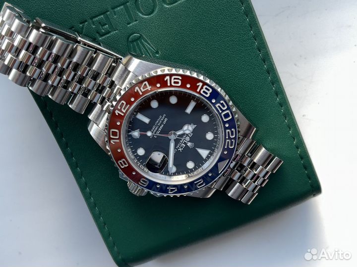 Rolex GMT Master II Pepsi 904L, Ref:116710 blnr