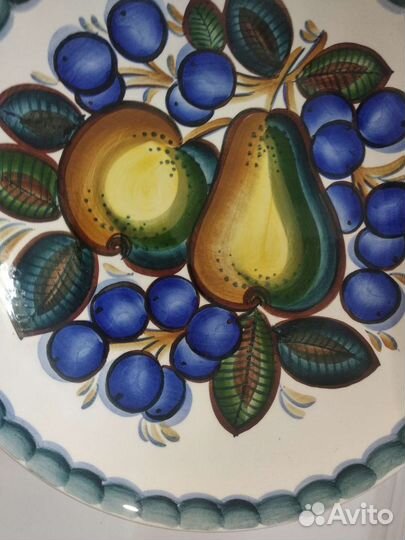 Настенное блюдо Зик Конаково СССР