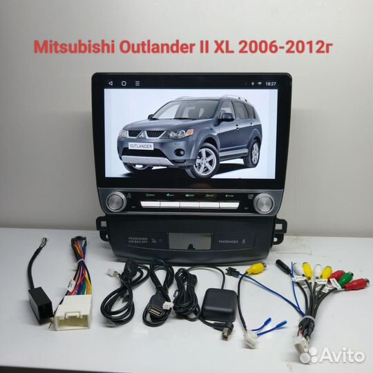Магнитола Mitsubishi Outlander 06-12г Tesla