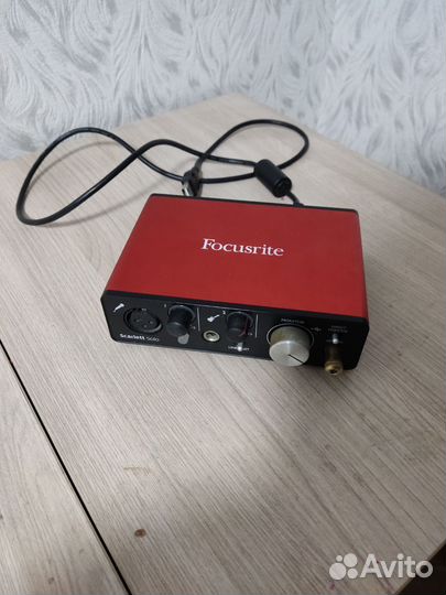 Звуковая карта focusrite