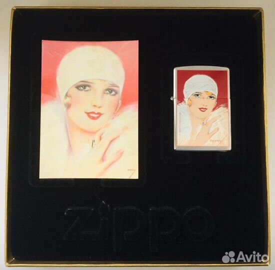 Zippo Petty Girl Lighter 200PG 414 RED