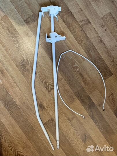 Держатель для балдахина и балдахин на кроватку