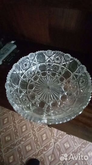 Ваза хрустальная СССР