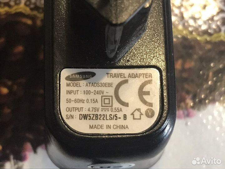 Зарядное устройство samsung