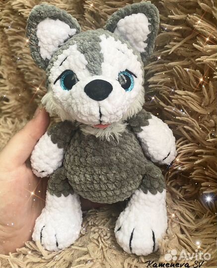 Хаски ручной работы