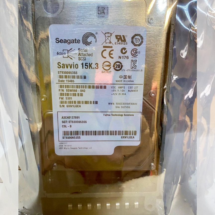 [A3C40137891] Жесткий Диск Fujitsu 300gb 15k.3 A3c40137891