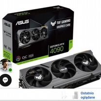 Видеокарта asus Geforce RTX 4090 TUF gaming 24G