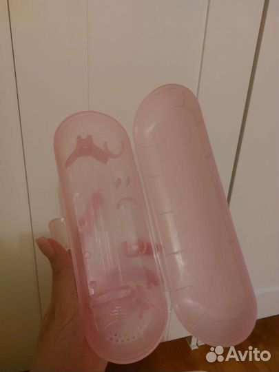 Футляр пластиковый для электрической зубной щетки