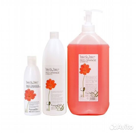 Шампунь для окрашенных волос Farmavita Red Orange