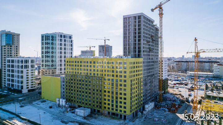 2-к. квартира, 69,6 м², 13/25 эт.