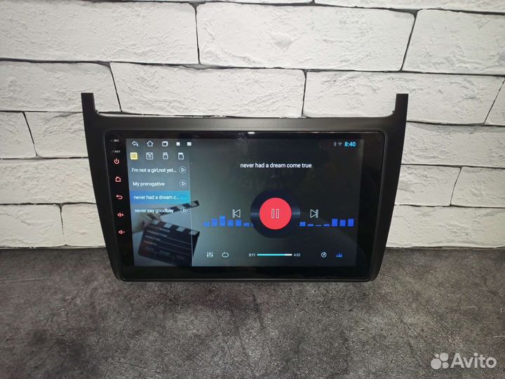 Магнитола Volkswagen Polo на android IPS экран