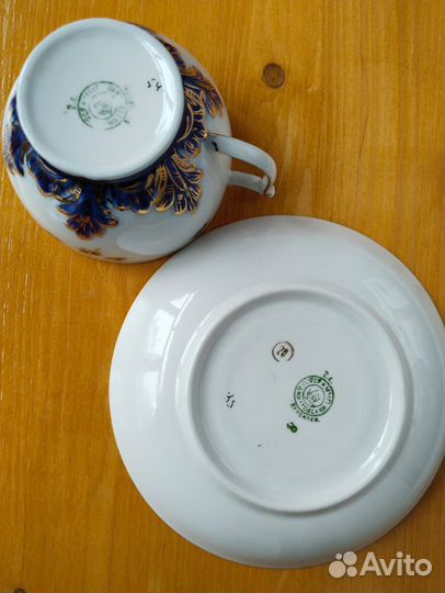 Чайная пара Синий Барбарис (Вербилки)