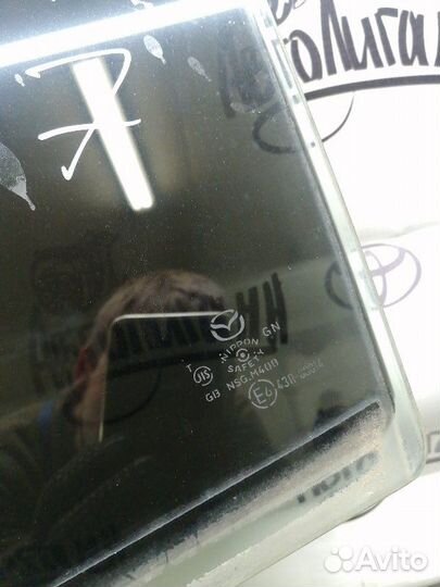 Стекло заднее левое Mazda 6 Gh лифтбек 2008