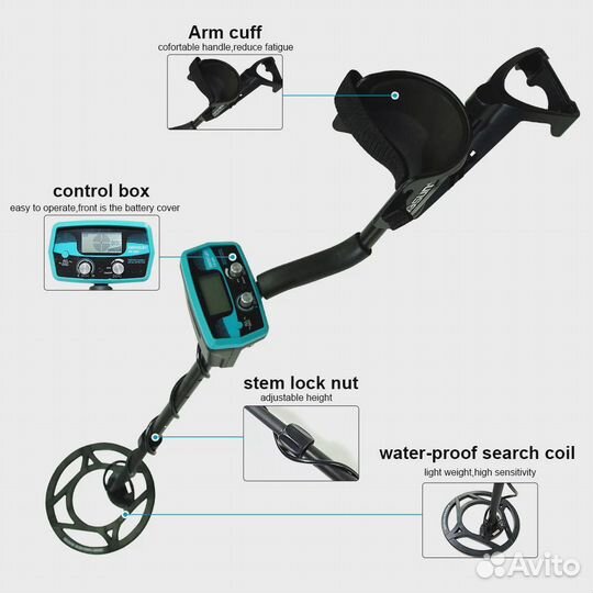 Металлоискатель TS-180 Super cheap metal detector