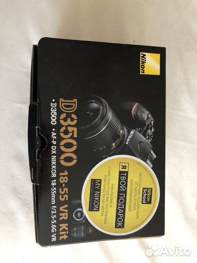 Nikon d3500 18-55 Kit (387 кадров пробег)
