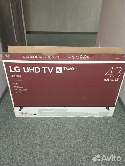 Телевизор lg SMART tv 43