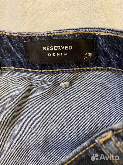 Юбка джинсовая миди размер 42