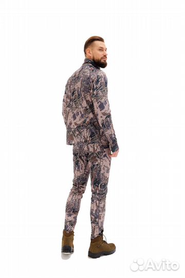 Термобелье king hunter base layer camo/grey