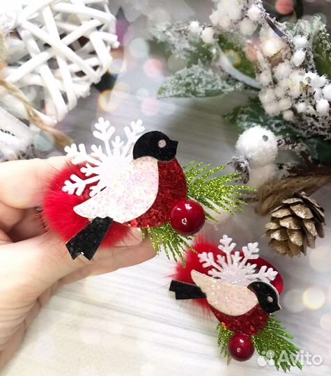 Новогодние бантики