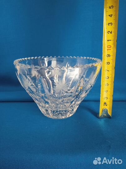 Хрустальная конфетница СССР