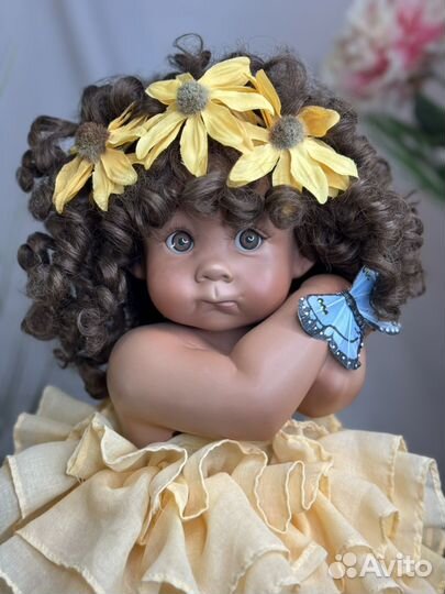 Коллекционная фарфоровая кукла Cindy Rolfe