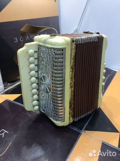 Игрушка детская гармонь СССР