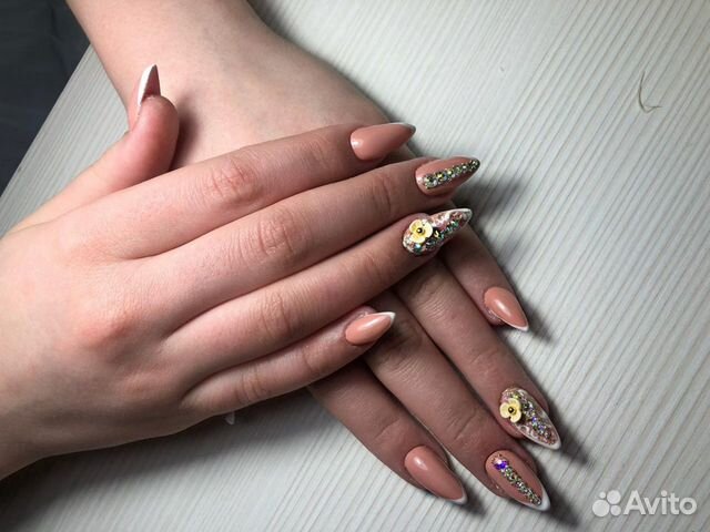 Наращивание ногтей, гель, гель лак, укрепление