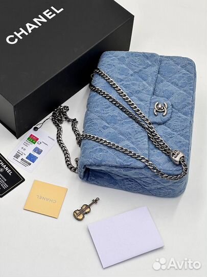 Сумка chanel натуральная кожа