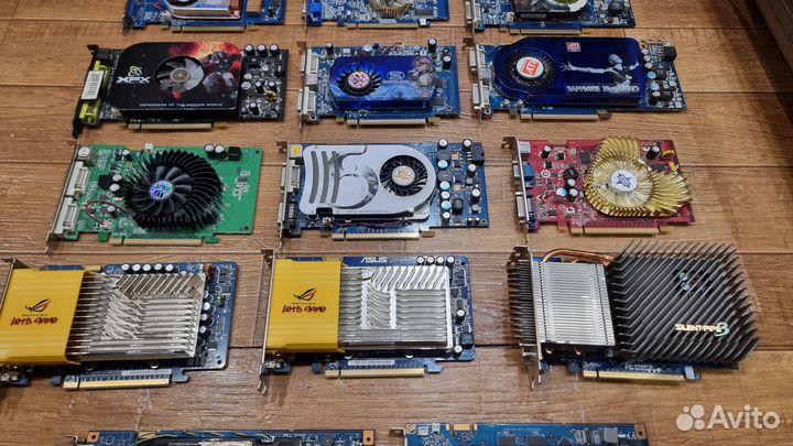 Видеокарты PCI