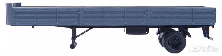 Маз 9380-2 полуприцеп, серый Н858