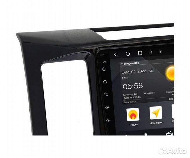 Штатная магнитола Nissan Patrol 2004-2010г