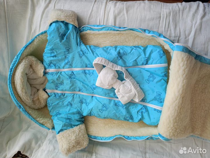 Кокон для новорожденных на выписку