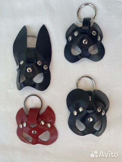 Брелок для ключей из натуральной кожи