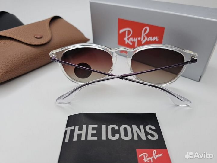 Очки Ray Ban Erika Transparent Polarized