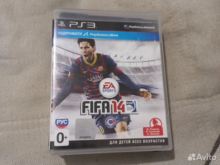 Игра для приставки ps3 FIFA 14