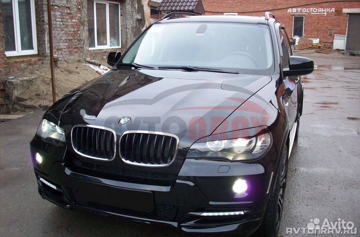 Реснички Performance на фары для BMW X5 E70