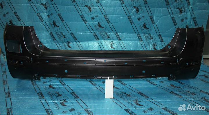 Бампер Хайлендер серый Оригинал 2010-2013